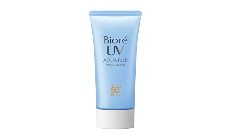 Сонцезахисний крем Biore Aquarich SPF 50+