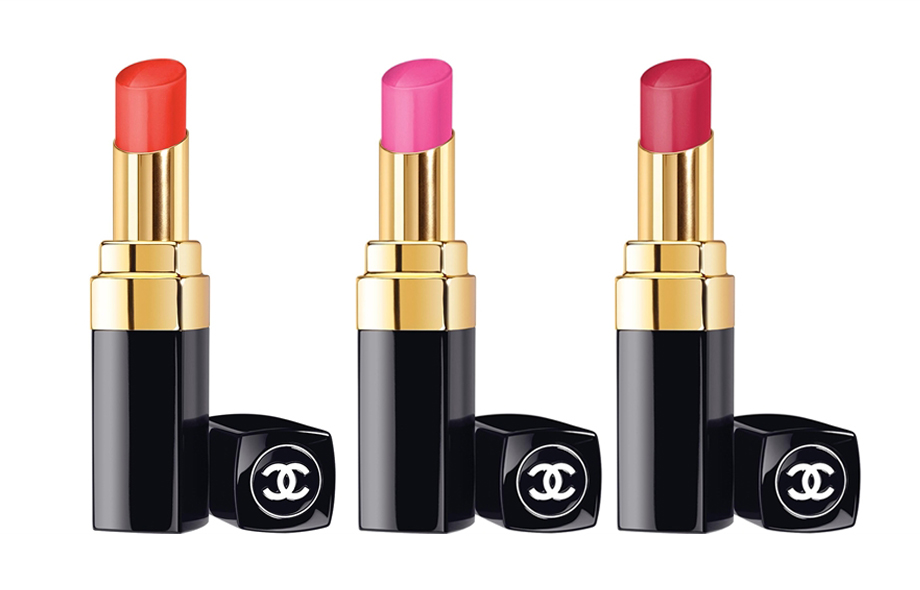 Помада Rouge Coco Shine в оттенках Shipshape, Mighty, Energy, chanel.com, $37