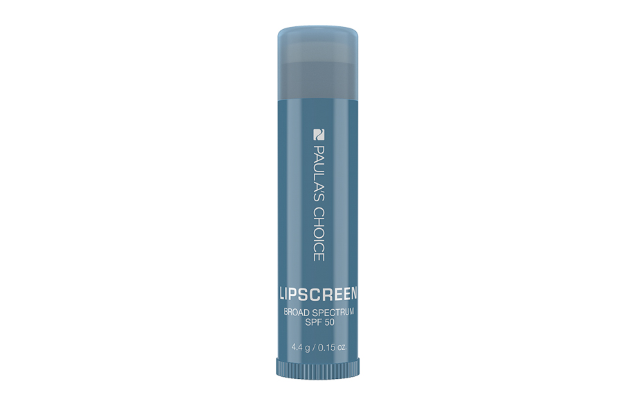 Бальзам для губ Lipscreen SPF 50, Paula’s Choice. Paulaschoice.com, $9