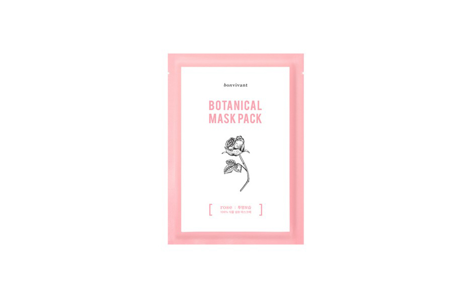 Botanical Mask Pack, bonvivant. Memebox.com, $2