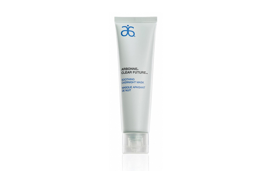 Успокаивающая маска Clear Future Soothing Overnight Mask, Arbonne. Эффективная антиакне маска с пробиотиками, обладающими бактерицидным эффектом, салициловой кислотой и ботаническими экстрактами. Arbonne.com, $34