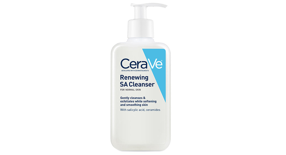 SA Cleanser, CeraVe. Drugstore.com, $12