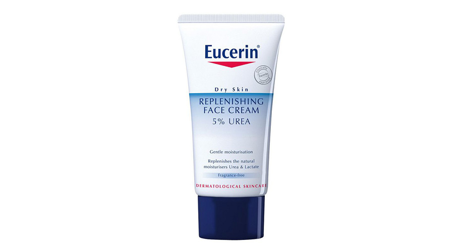 Крем для лица Dry Skin Replenishing Face Cream with 5% Urea, Eucerin