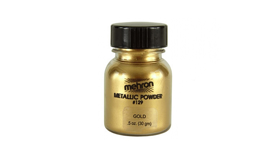 Пигмент Metallic Powder, тон Gold, Mehron