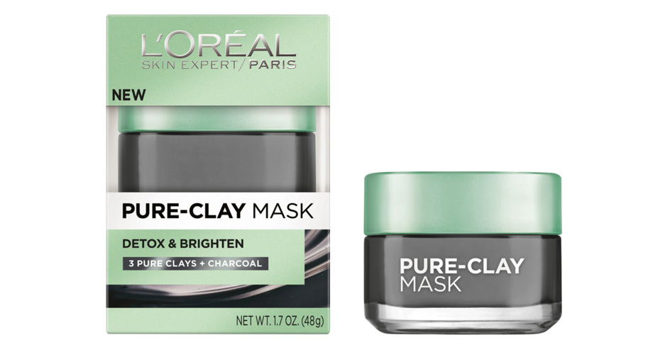 Paris Pure-Clay Detox & Brighten Mask, L’Oréal. Lorealparisusa.com, $13