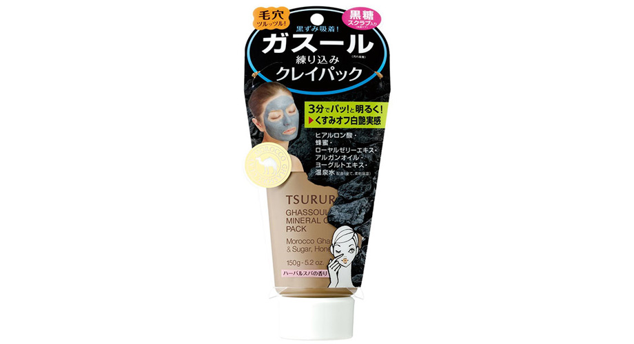 Очищающая маска с глиной гассул Tsururi Ghassoul Mineral Clay Pack, BCL. Melonpanda.com, $18,38