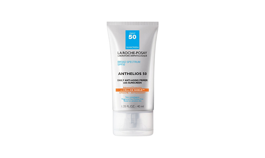 Anthelios 50 Daily Anti-Aging Primer with Sunscreen, La Roche-Posay. Laroche-posay.us, $40