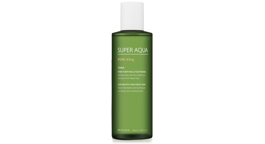 Тоник для глубокого очищения и сужения пор Super Aqua Pore Kling Toner, Missha. Isei.com.ua, 360 грн.