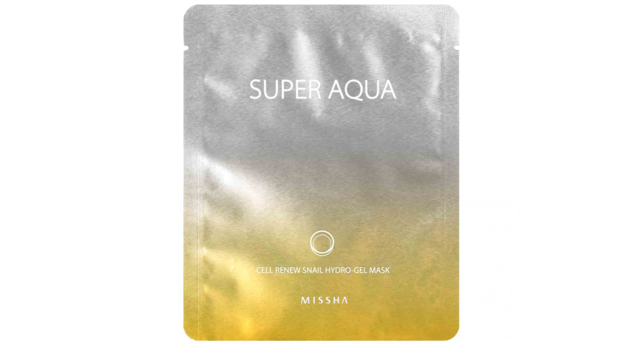 Гидрогелевая маска с фильтратом муцина улитки Super Aqua Cell Renew Snail, Missha. Isei.com.ua, 125 грн.