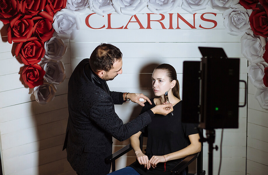 Макияж смоки от международного визажиста Clarins Симона Коломбо