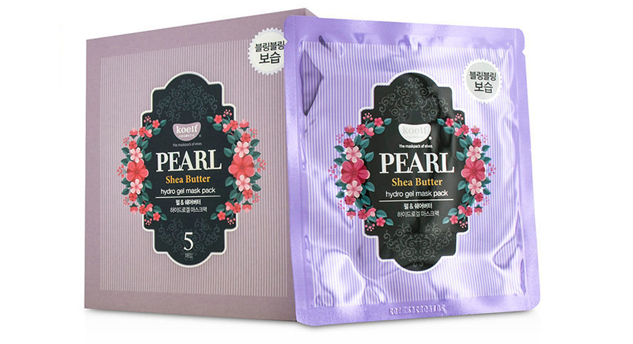 Pearl Shea Butter hydro gel mask pack
