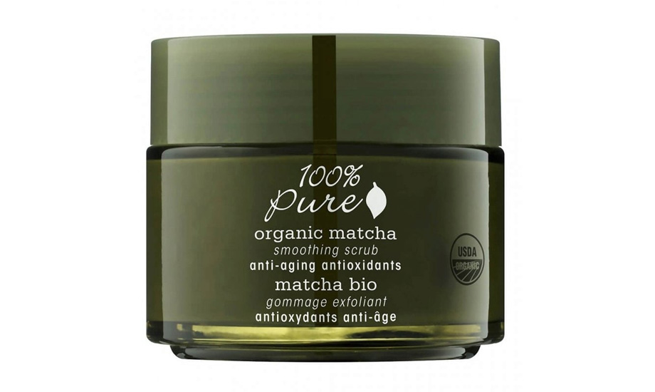 Скраб 100% PURE Organic Matcha Anti-Aging Antioxidants Smoothing Scrub