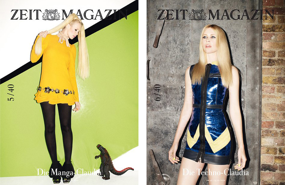 Claudia Schiffer Das ZEITmagazin