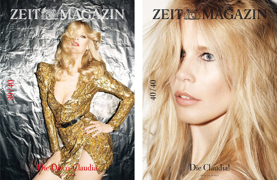 Claudia Schiffer Das ZEITmagazin