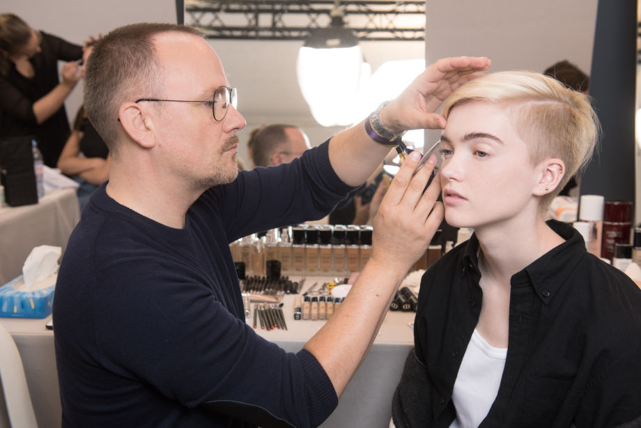 Dior backstage