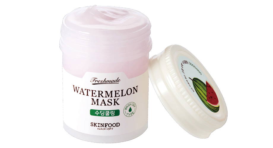 Успокаивающа маска c экстрактом арбуза SkinFood Freshmade Watermelon Mask