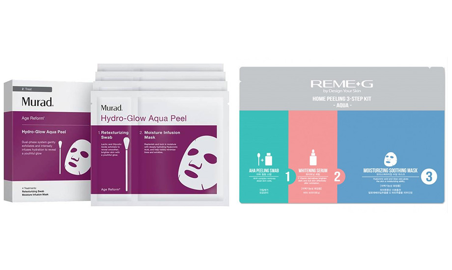 Murad Hydro-Glow Aqua Peel, Reme + G 3-in-1 Aqua Peeler Sheet Mask Kit