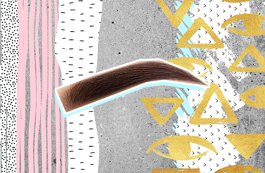 Как правильно красить брови хной