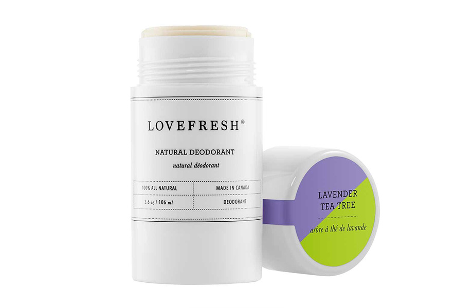 Lovefresh, Natural Cream Deodorant Lavender Tea Tree