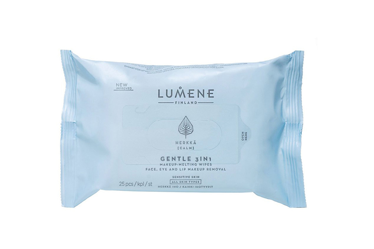 Lumene Calm 3in1 Make Up Cleansing Wipes