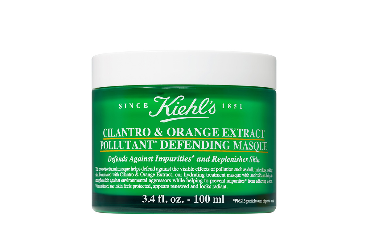 Kiehl’s Cilantro & Orange Extract Pollutant Defending Masque
