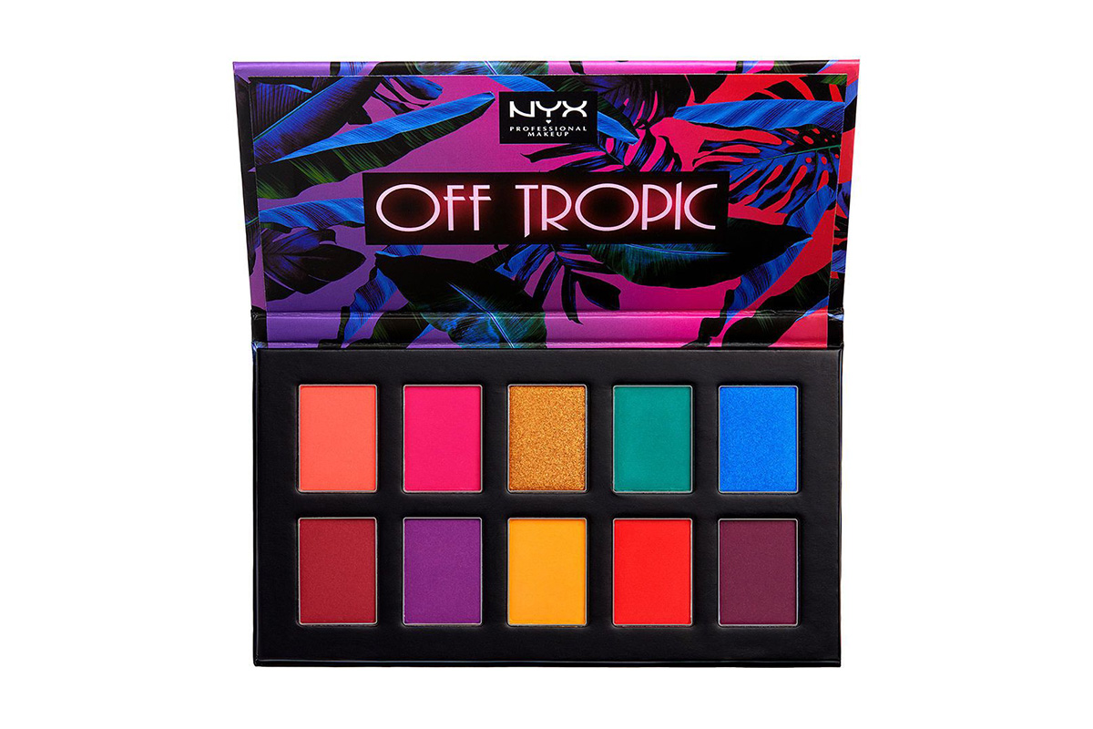 NYX Professional Off Tropic Shadow Palette