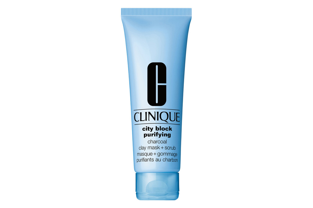 Clinique City Block Purifying Charcoal Clay Mask + Scrub