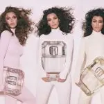 Ким, Хлое и Кортни Кардашьян представили совместную линию парфюмерии