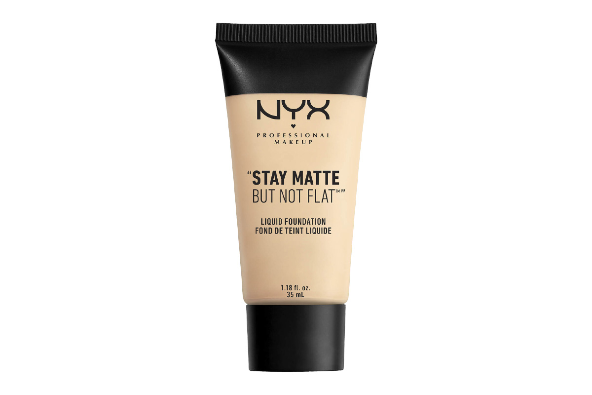 NYX Professional Makeup, Stay Matte But Not Flat Liquid Foundation