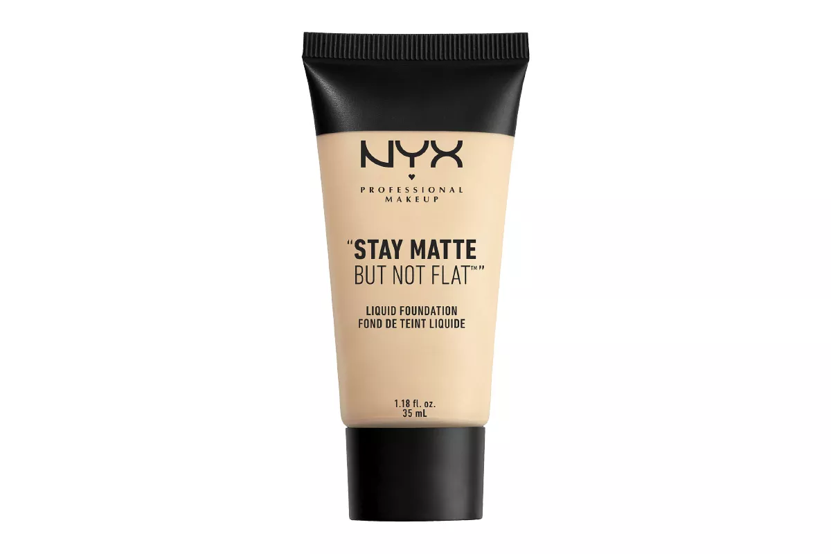 NYX Professional Makeup, Stay Matte But Not Flat Liquid Foundation