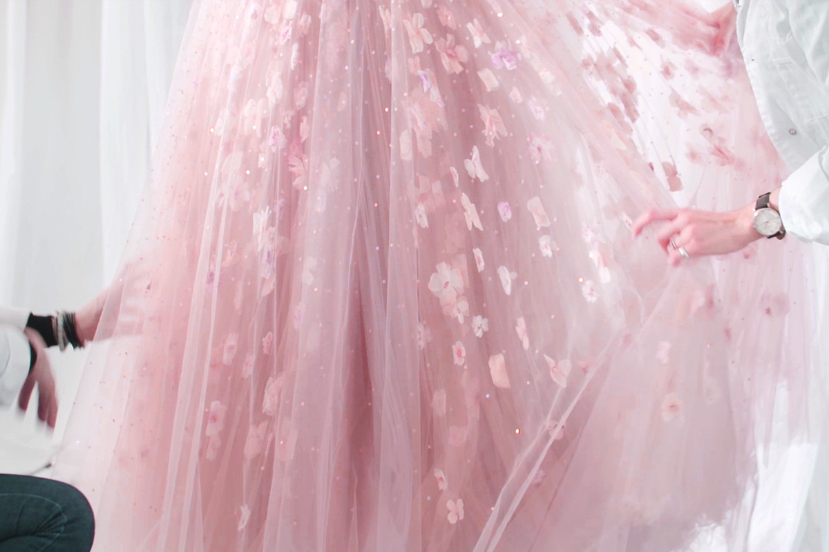Натали Портман в рекламе нового аромата Miss Dior n'Roses