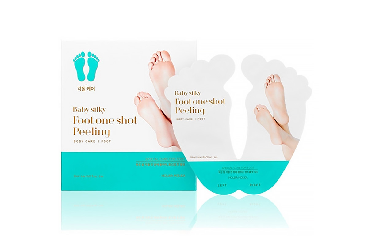 Holika Holika Baby Silky Foot One Shot Peeling Mask Sheet