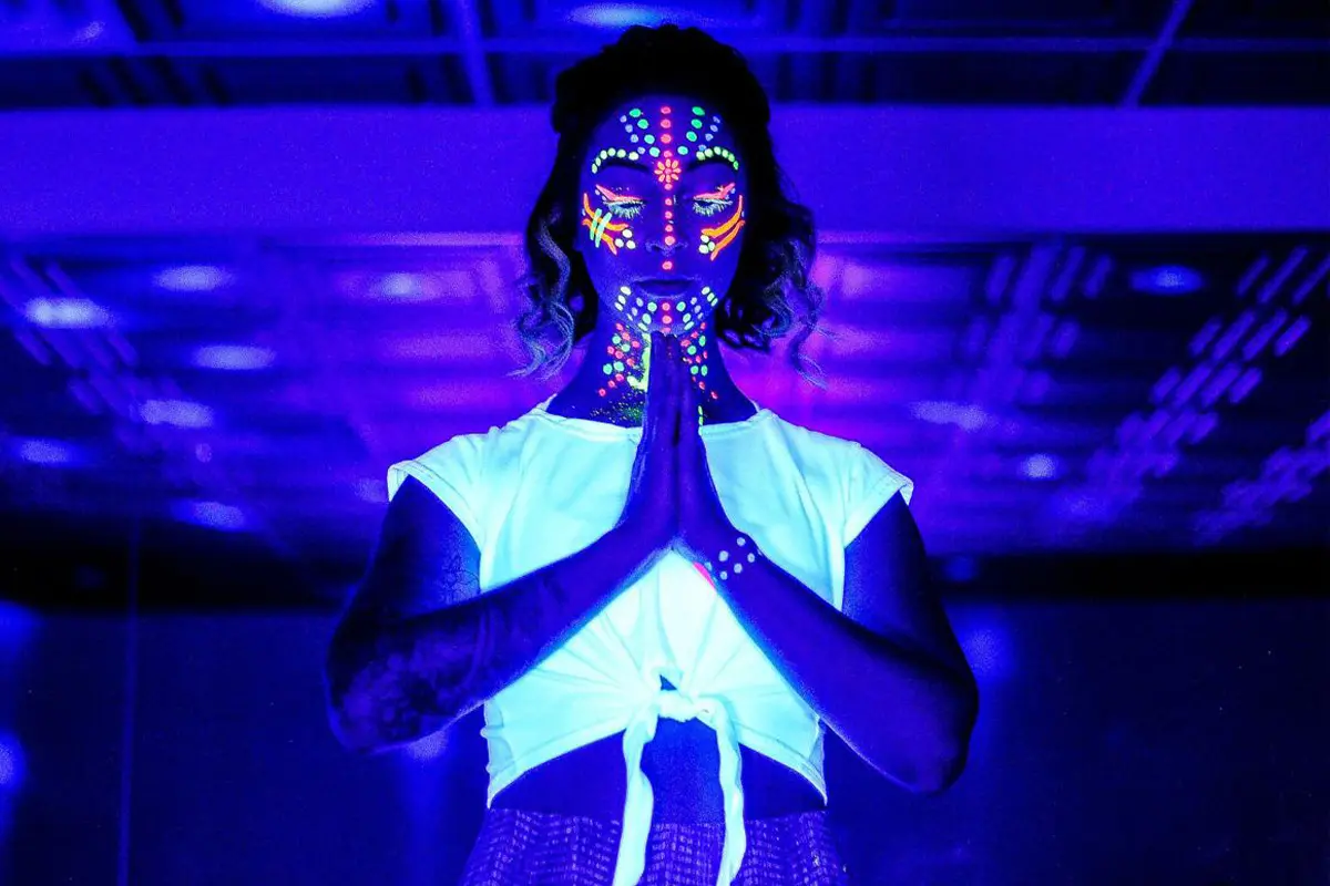 Blacklight Yoga