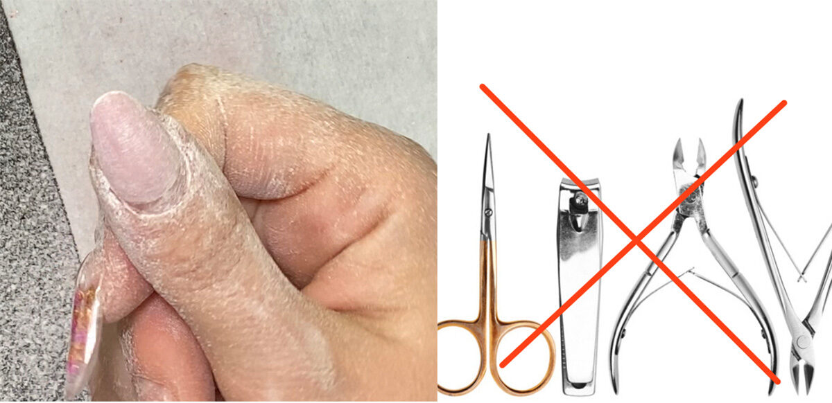 Как снять наращённые ногти в домашних условиях