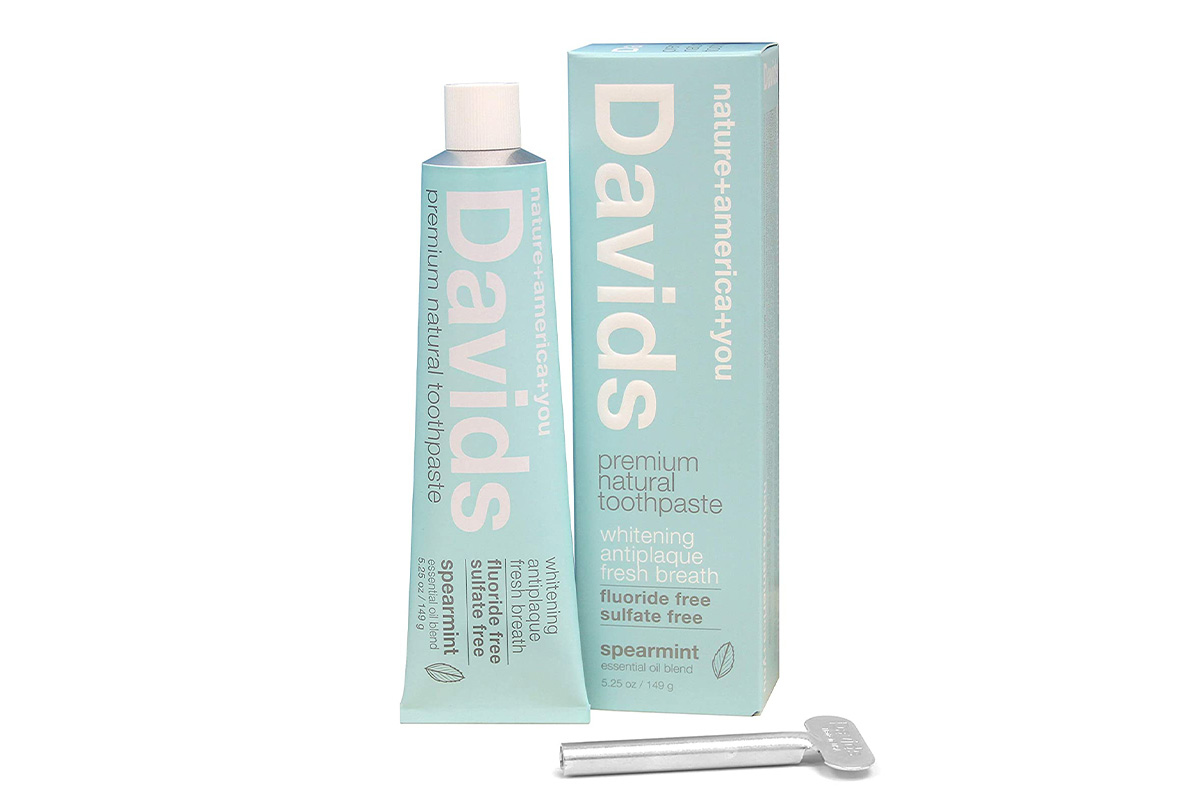 Зубная паста Davids, Natural Toothpaste Spearmint