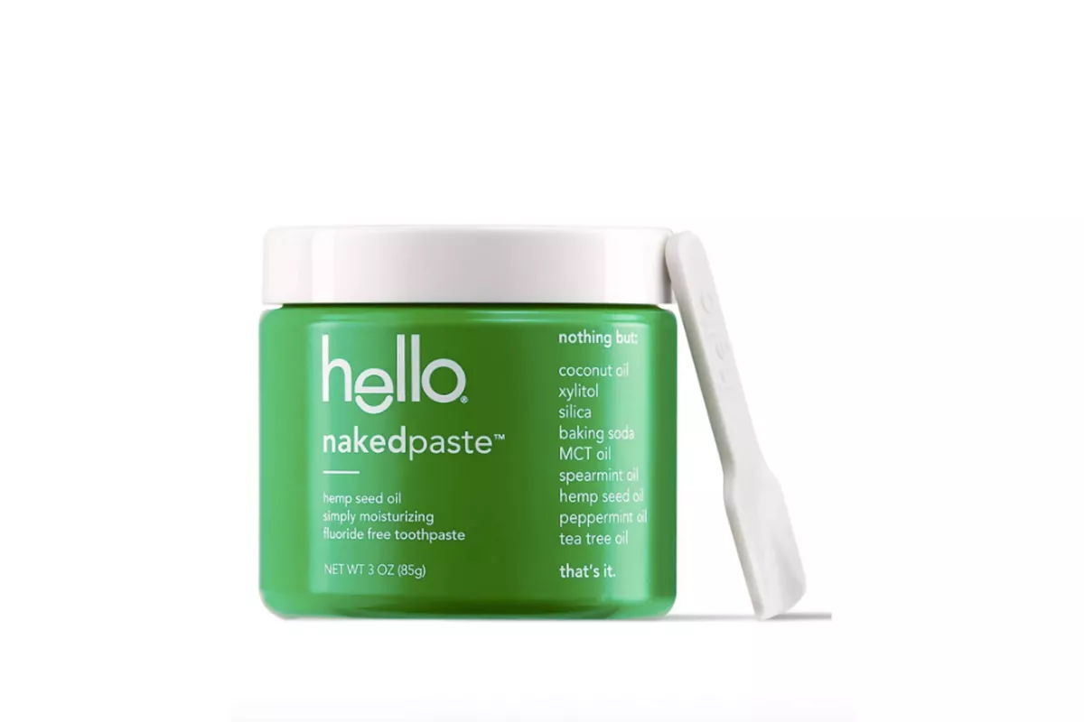 Зубная паста натуральная Hello, Nakedpaste Simply Moisturizing Hemp Seed Oil