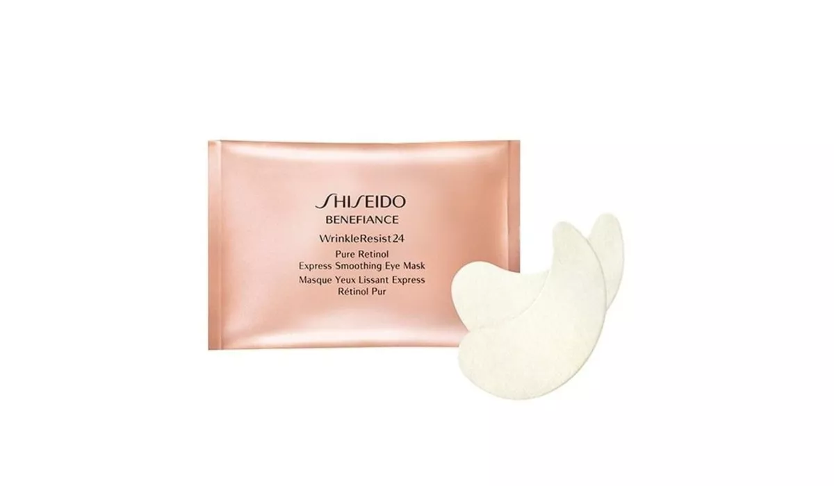 Shiseido, Benefiance WrinkleResist24 Pure Retinol Express Smoothing Eye Mask