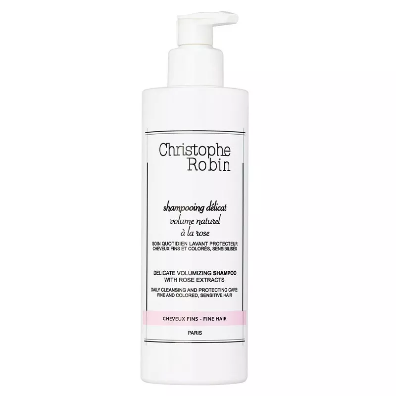 Christophe Robin, Delicate Volumizing Shampoo With Rose Extracts