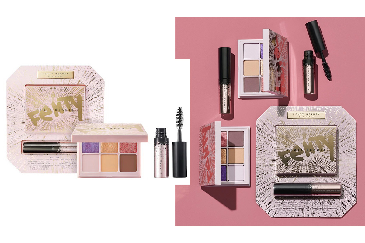 Fenty Beauty Full Snap Eyeshadow + Mini Mascara Set Holiday 2020