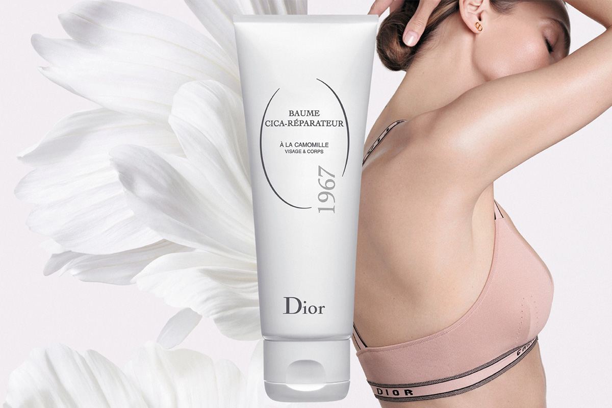 У Dior вышел новый бальзам для лица и тела Cica Recover Balm