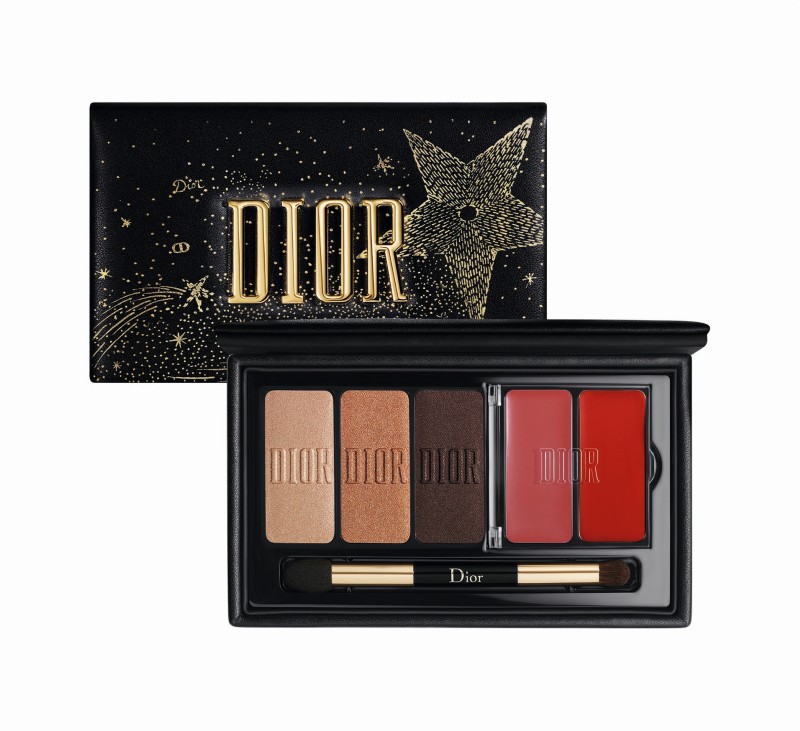 Палетка теней Dior Golden Nights Makeup Collection Christmas Holiday 2020