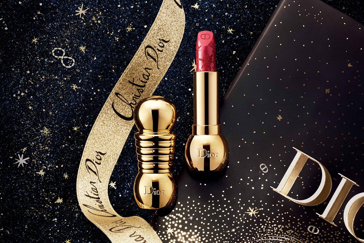 Помада для губ Dior Golden Nights Makeup Collection Christmas Holiday 2020