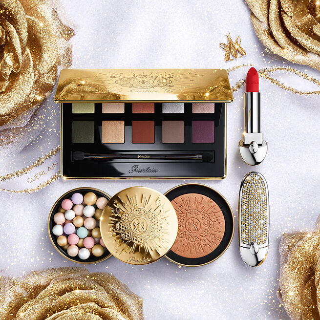 Рождественская коллекция макияжа Guerlain Golden Bee Makeup Collection Christmas Holiday 2020