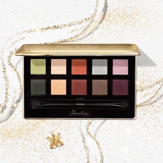 Палетка теней для век Guerlain Golden Bee Makeup Collection Christmas Holiday 2020