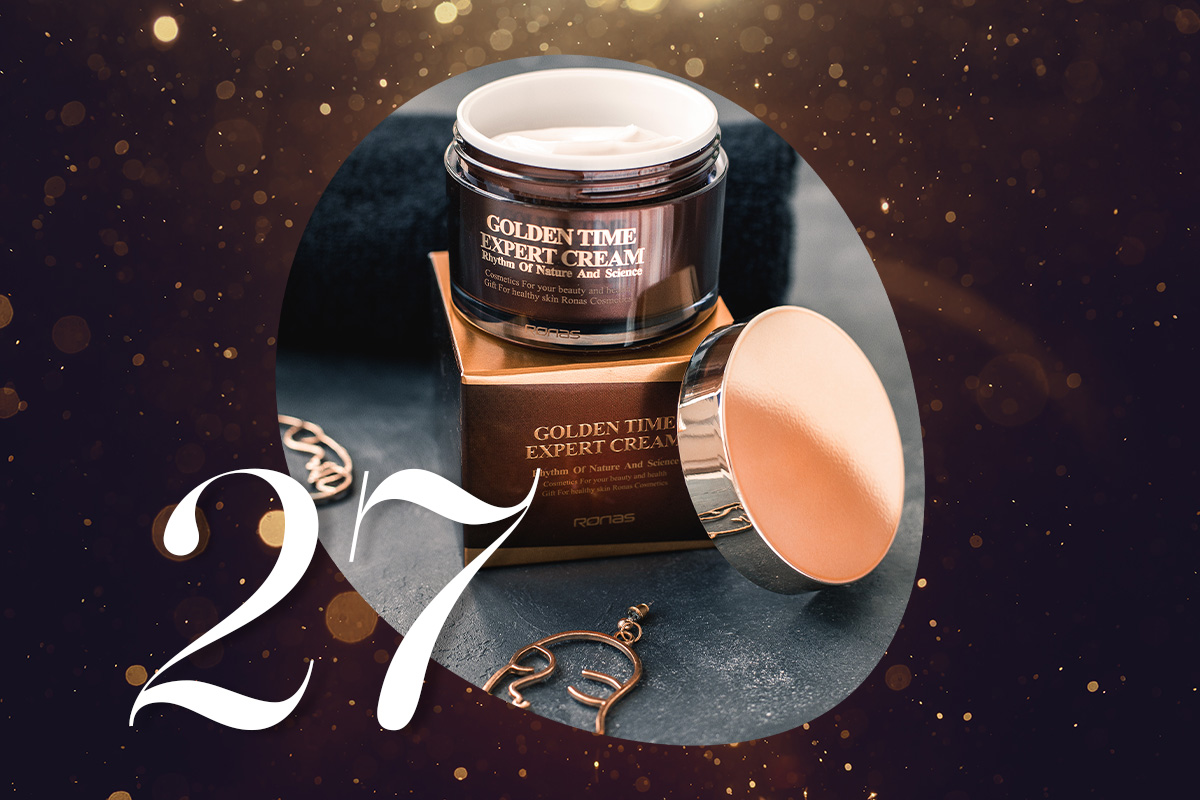 Адвент-календарь Beauty HUB 2020: антивозрастной крем с золотом от Ronas