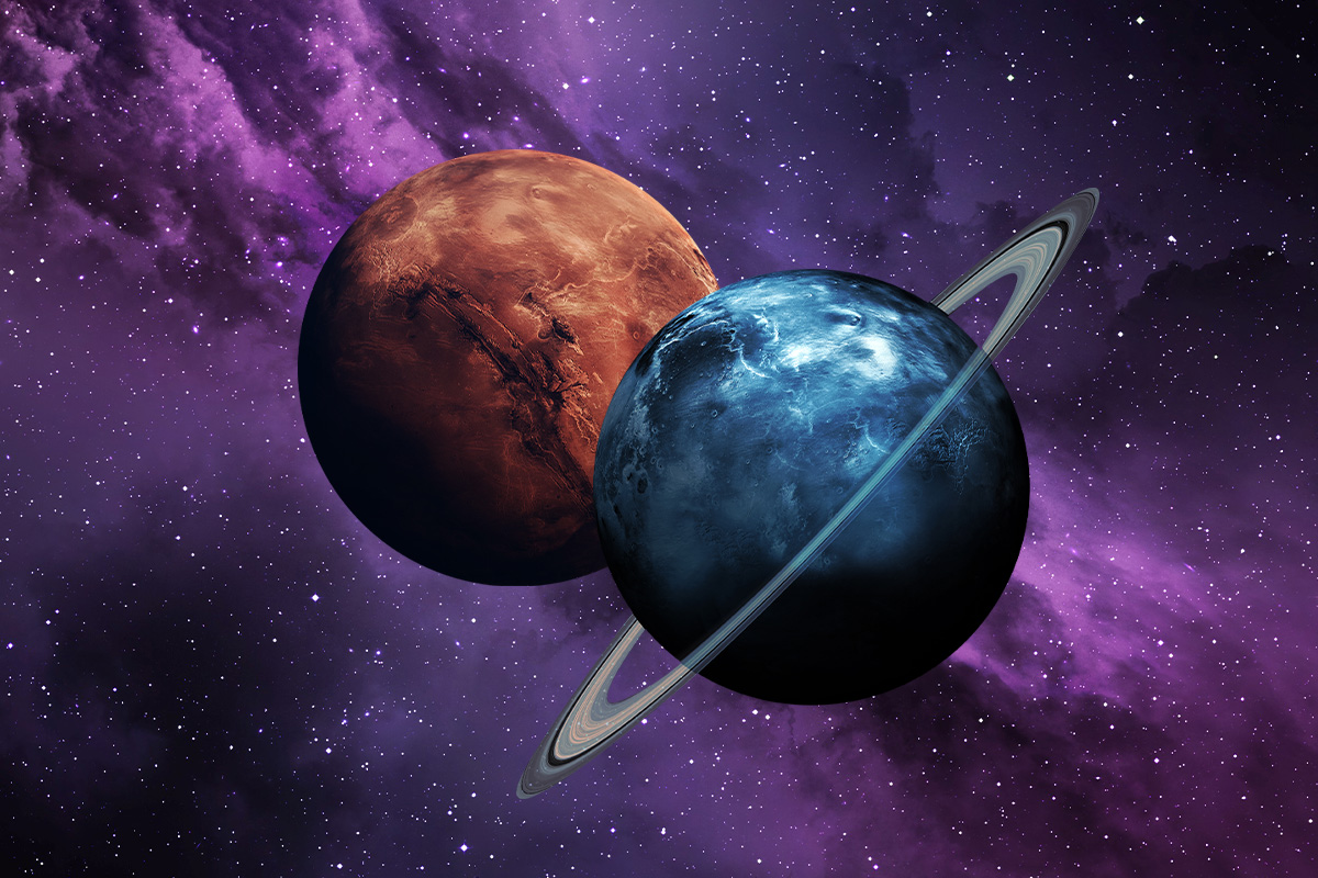 Соединение Марса с Ураном в Тельце: как это на нас влияет