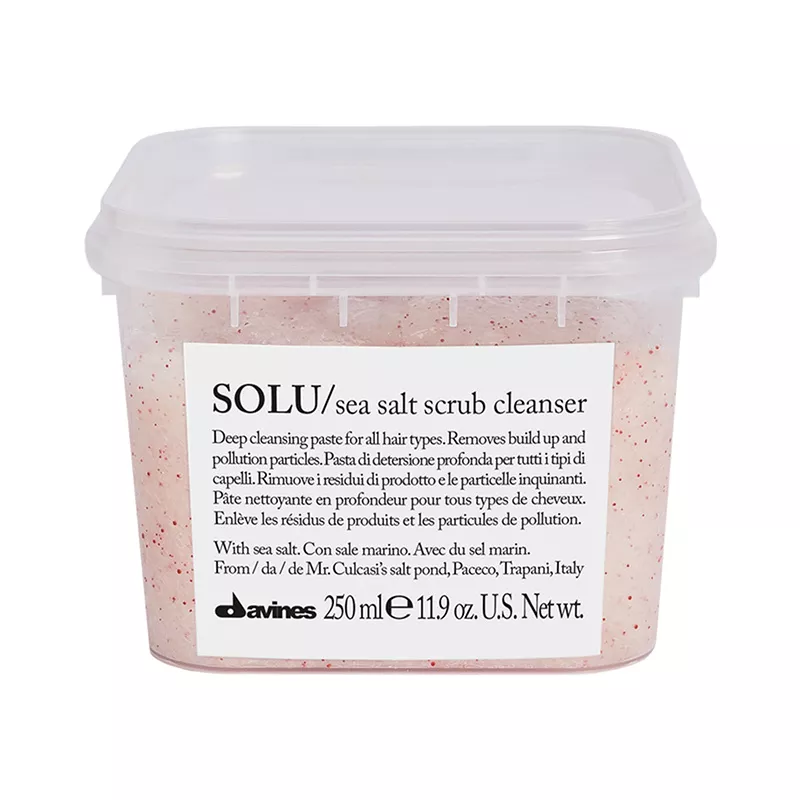 Davines, Solu Sea Salt Scrub Cleanser