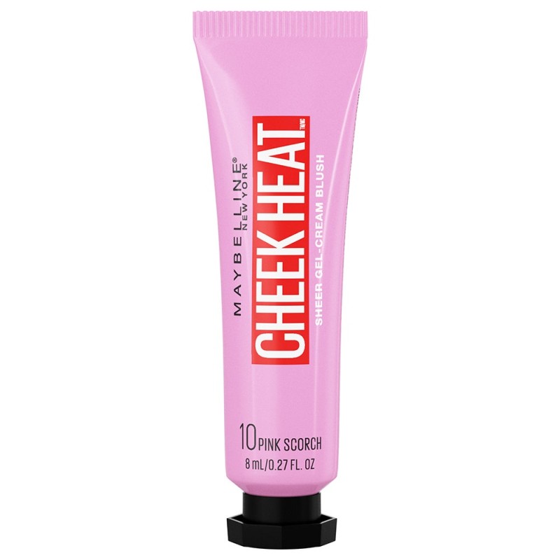 Maybelline New York Cheek Heat Gel-Cream Blush, оттенок Pink Scorch