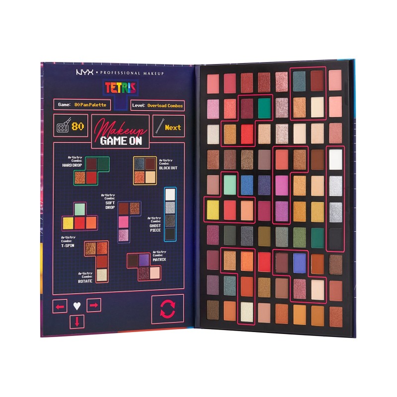 Nyx Professional Makeup Tetris Shadow Palette