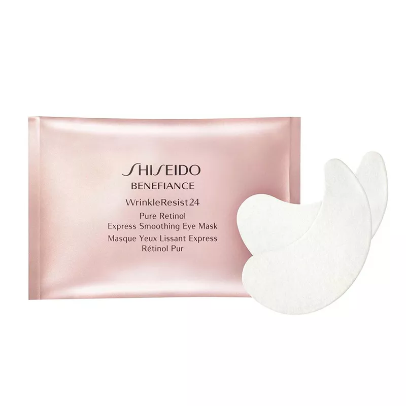 Shiseido, Benefiance WrinkleResist24 Pure Retinol Express Smoothing Eye Mask